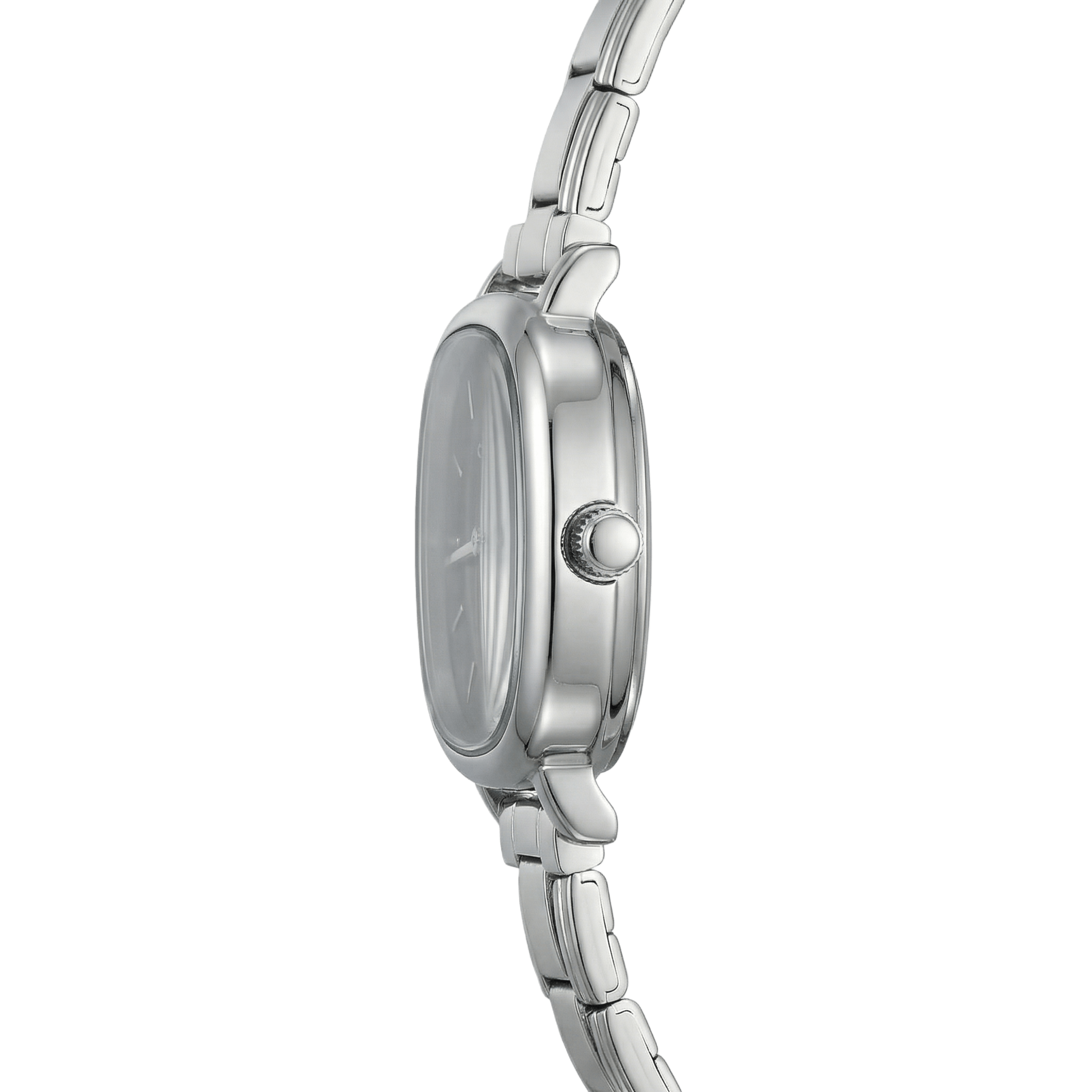 Capri – Stříbrné provedení s černým ciferníkem