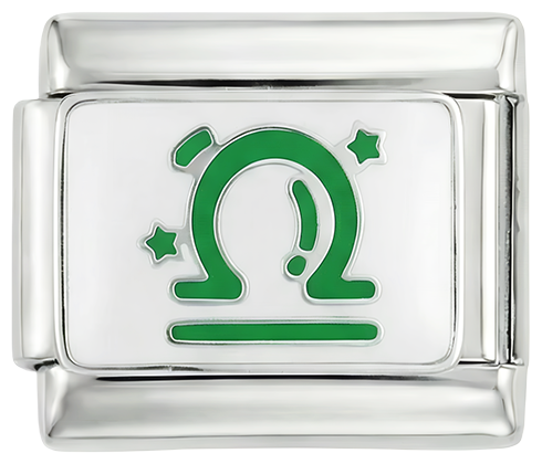 Libra Green, on Silver - libra-green-on-silver.png