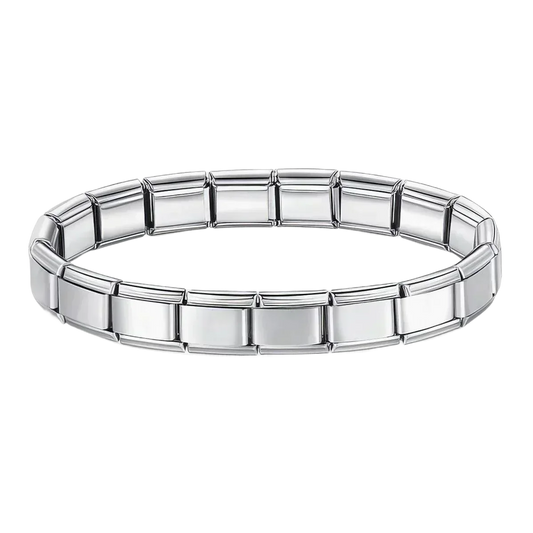 Náramek charms stříbrný