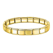 Náramek charms zlatý