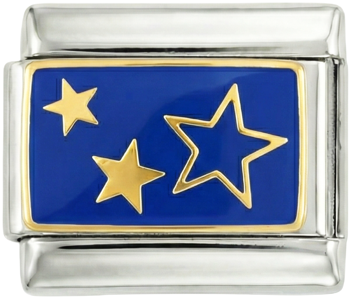 Gold Stars in the Sky, on Silver - gold-stars-in-the-sky-on-silver.png