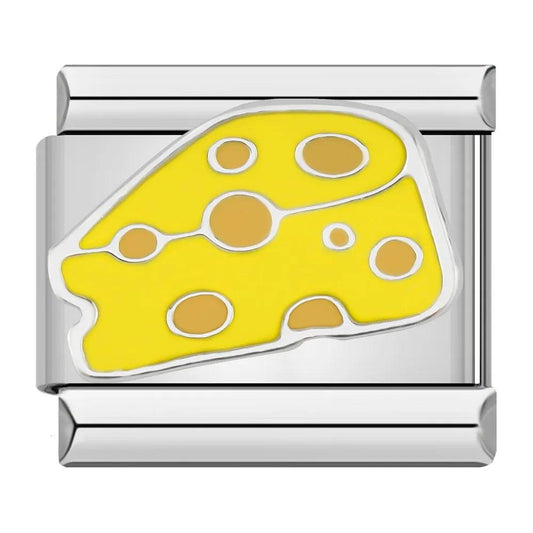 Gruyere Cheese, on Silver - Charms Official