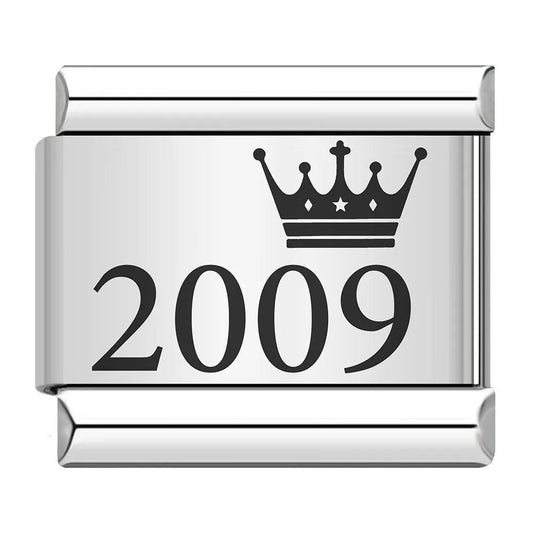 Year 2009, on Silver - Charms Official